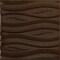 Ekena Millwork 19 5/8in. W x 19 5/8in. H Swell EnduraWall Decorative 3D Wall Panel Covers 2.67 Sq. Ft. WP20X20SSAMB - alternate 1